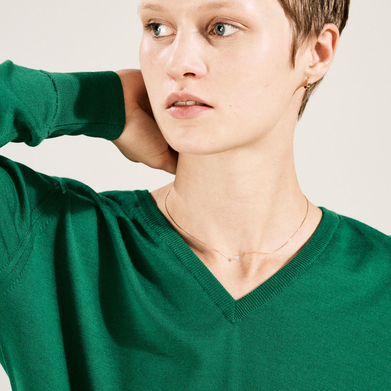 K18YG フープイヤリング＜ JOHN SMEDLEY / GIGI ＞｜メンズ 